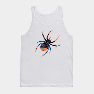 Halloween Color Spider Tank Top